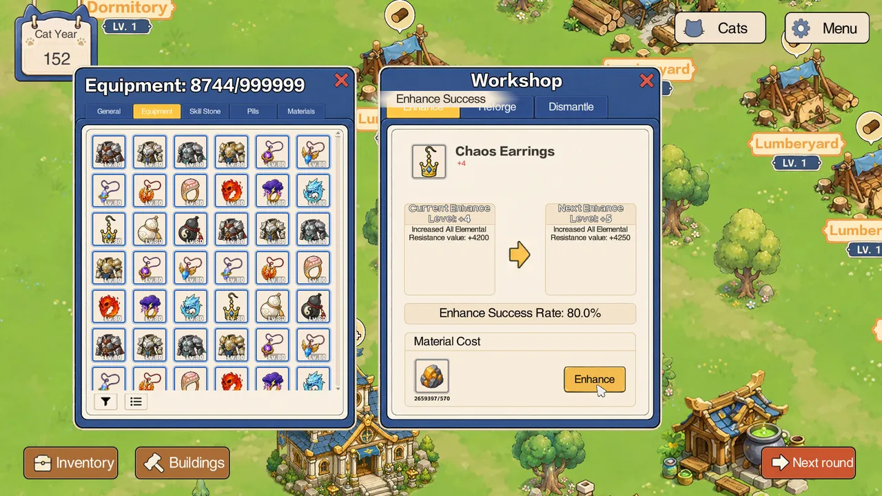 Nine Lives to Immortality: Did Kitty Break Through Today? Screenshot 5