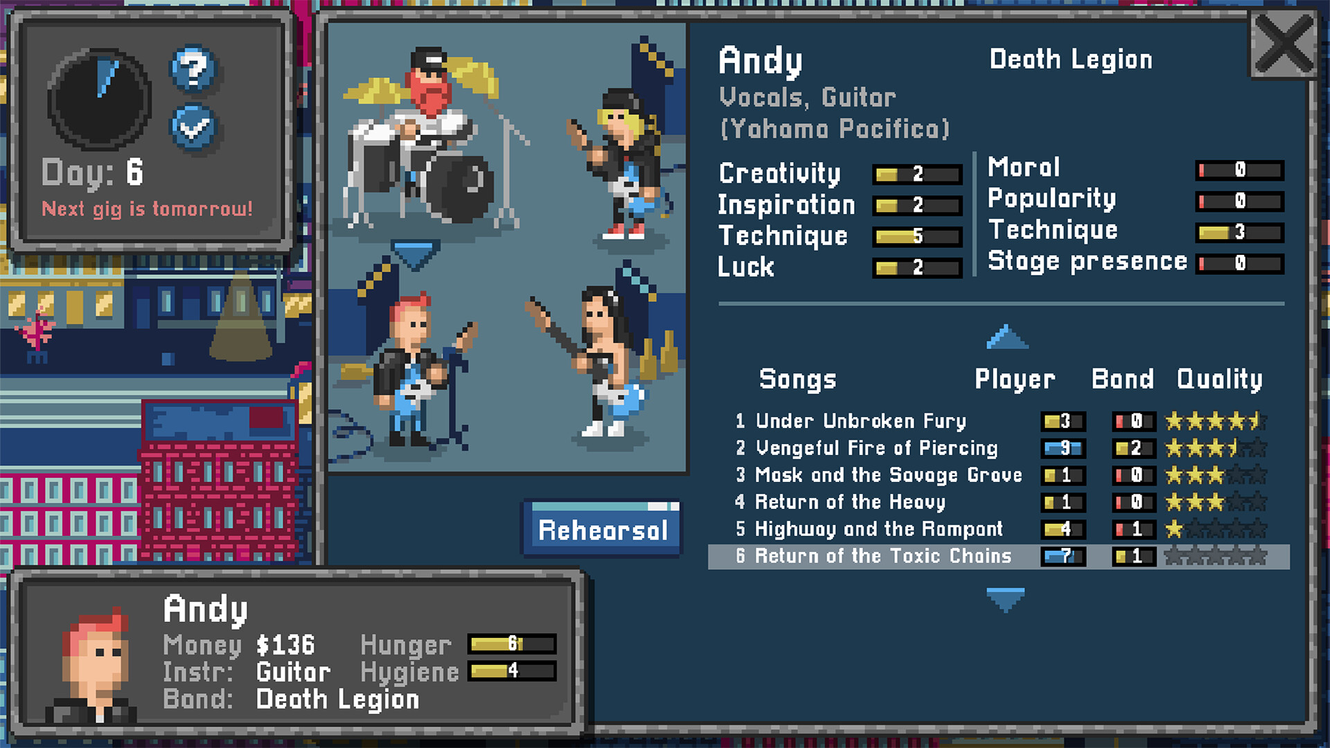 Legends of Rock Screenshot 3