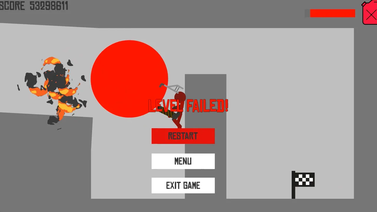 Stickman Jetpack Screenshot 4