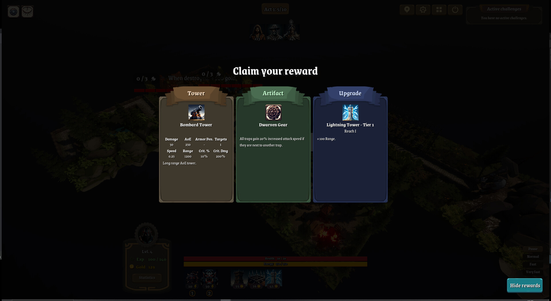 Twisted Tower Tactics Playtest Screenshot 2