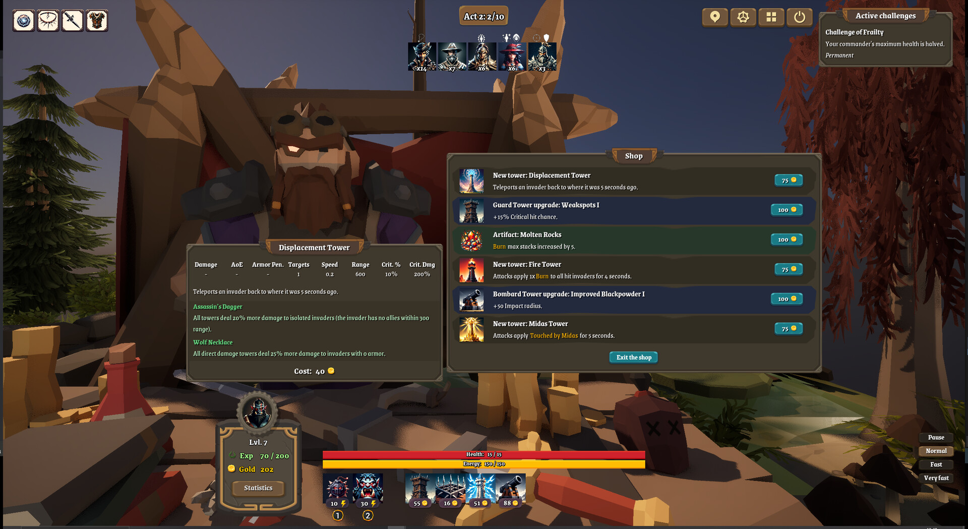 Twisted Tower Tactics Playtest Screenshot 4