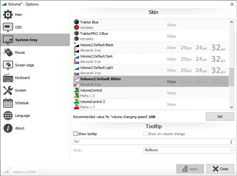 Volume² - advanced Windows volume control Screenshot 15