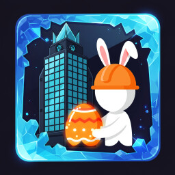 Easter Bunny Skyscraper icon