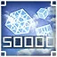 Coins collector icon