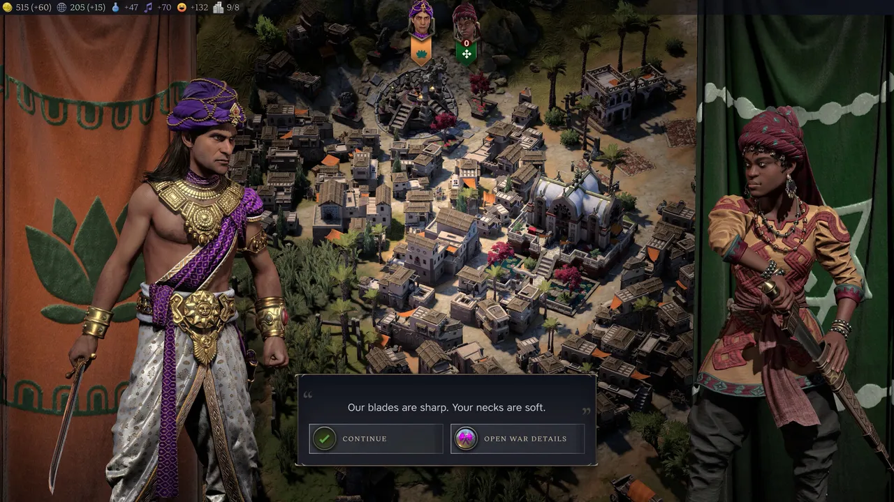 Sid Meier's Civilization® VII: Ashoka (World Conqueror) Persona Screenshot 0