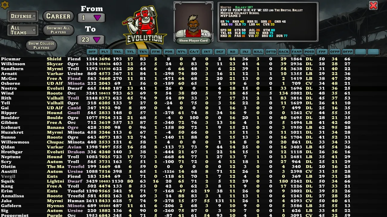Brutal Ball Manager 2 Screenshot 7