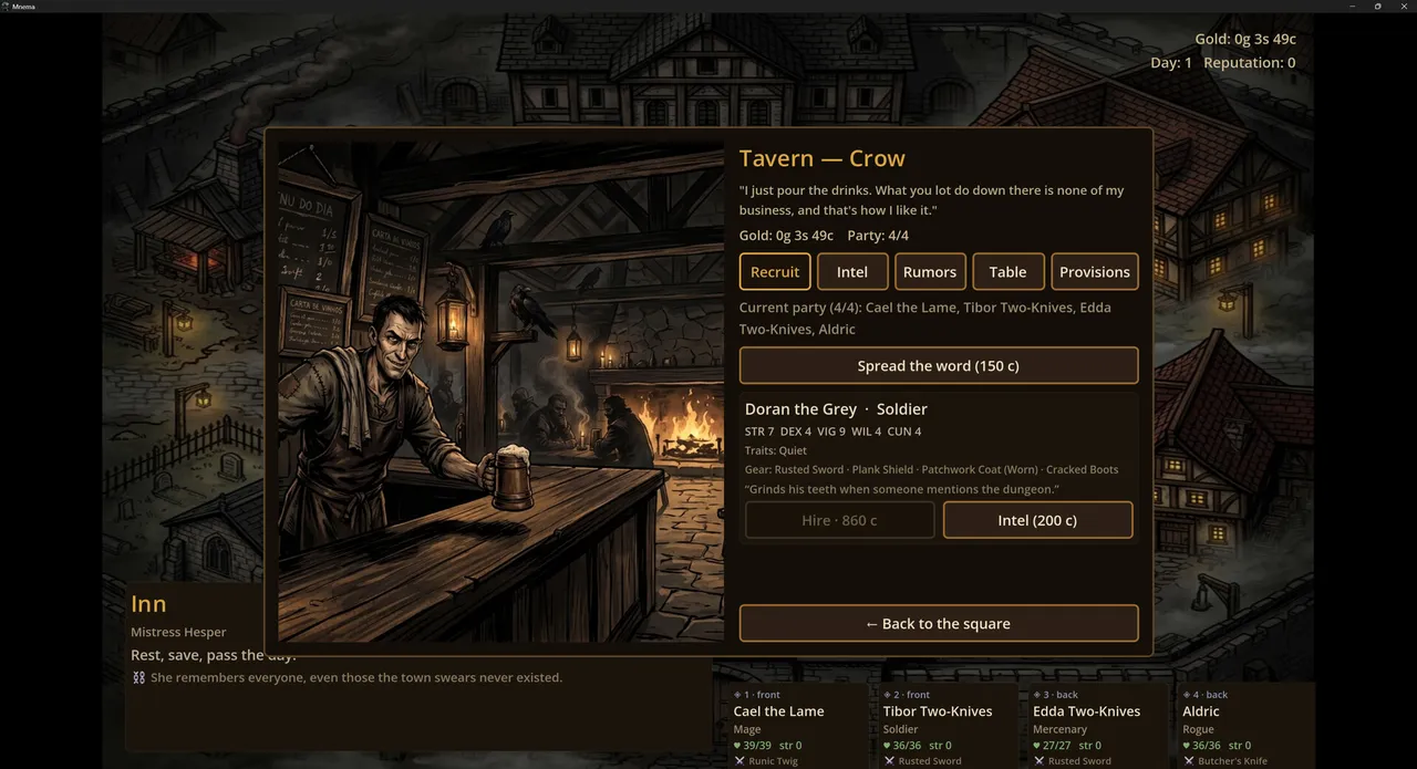 Mnema: The Fallen Remembered Screenshot 2