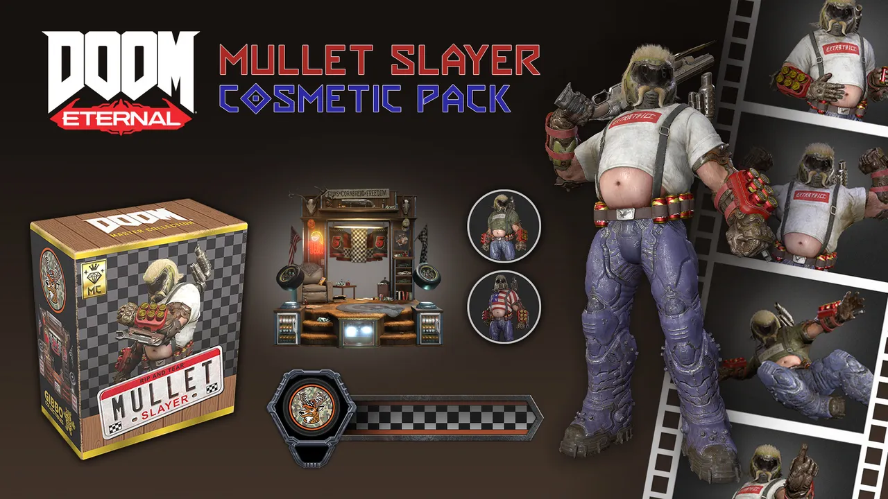 Mullet Slayer Master Collection Cosmetic Pack  Screenshot 0