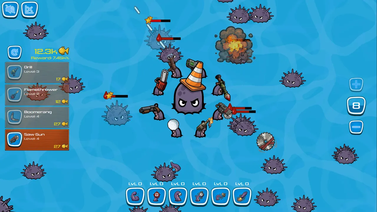 Octogun - Idle Screenshot 4