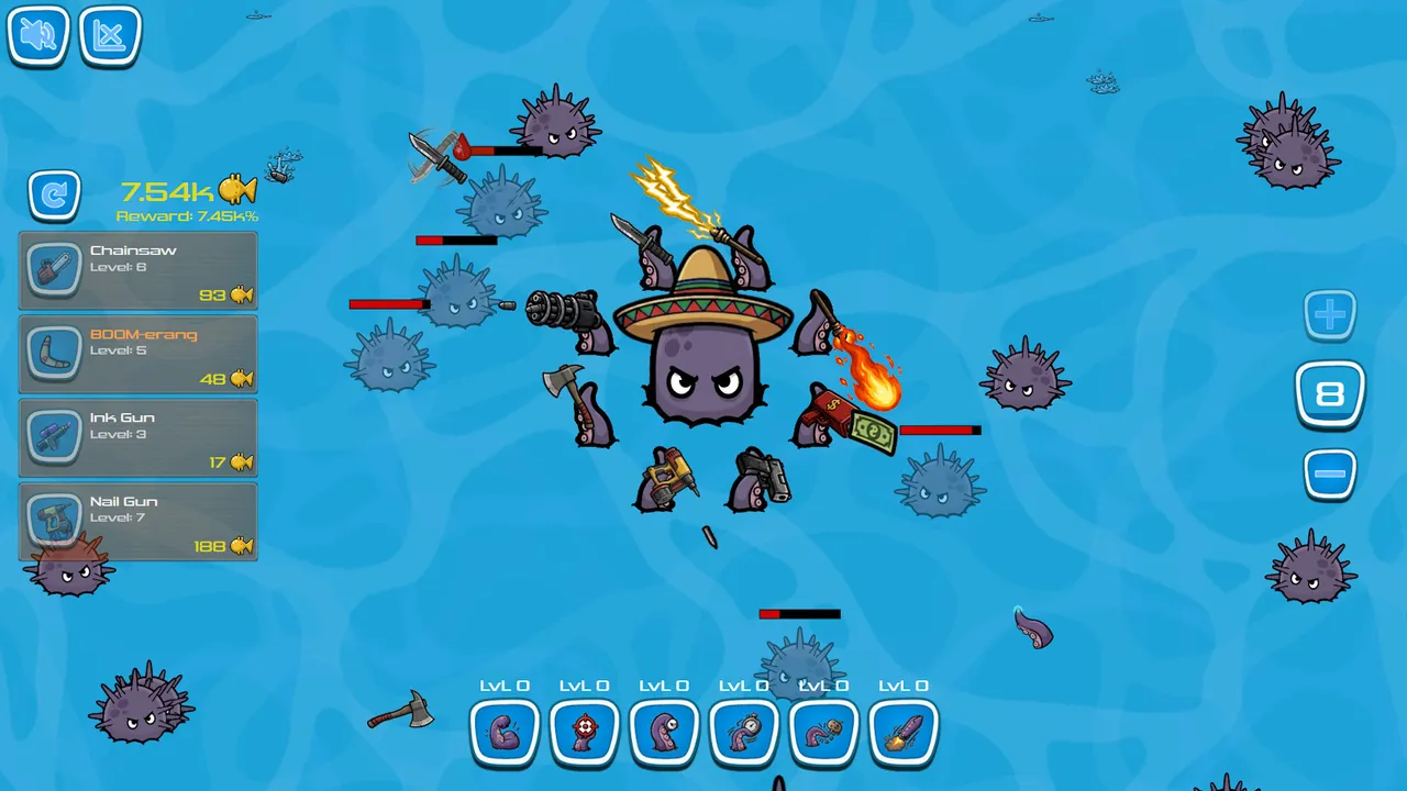 Octogun - Idle Screenshot 2