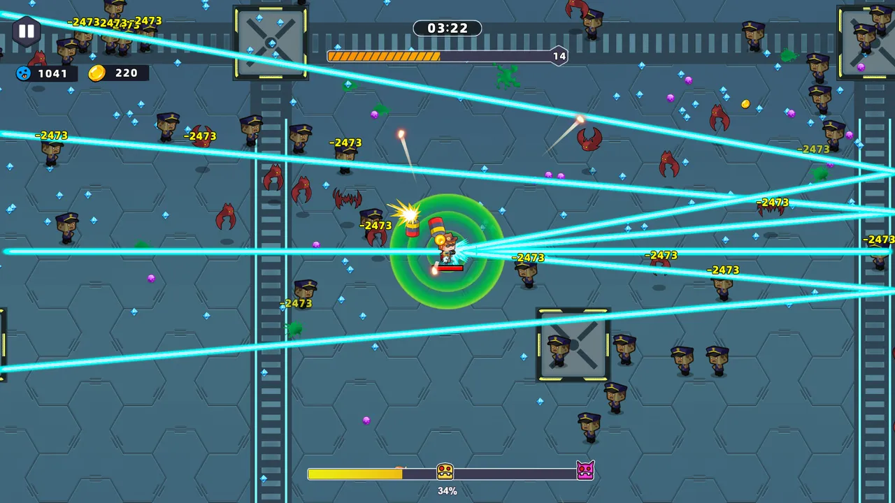 Cowboy Busy: Mowdown Screenshot 0