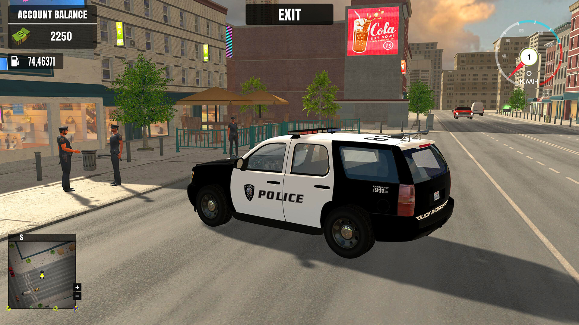 Police Car SUV Simulator Screenshot 0