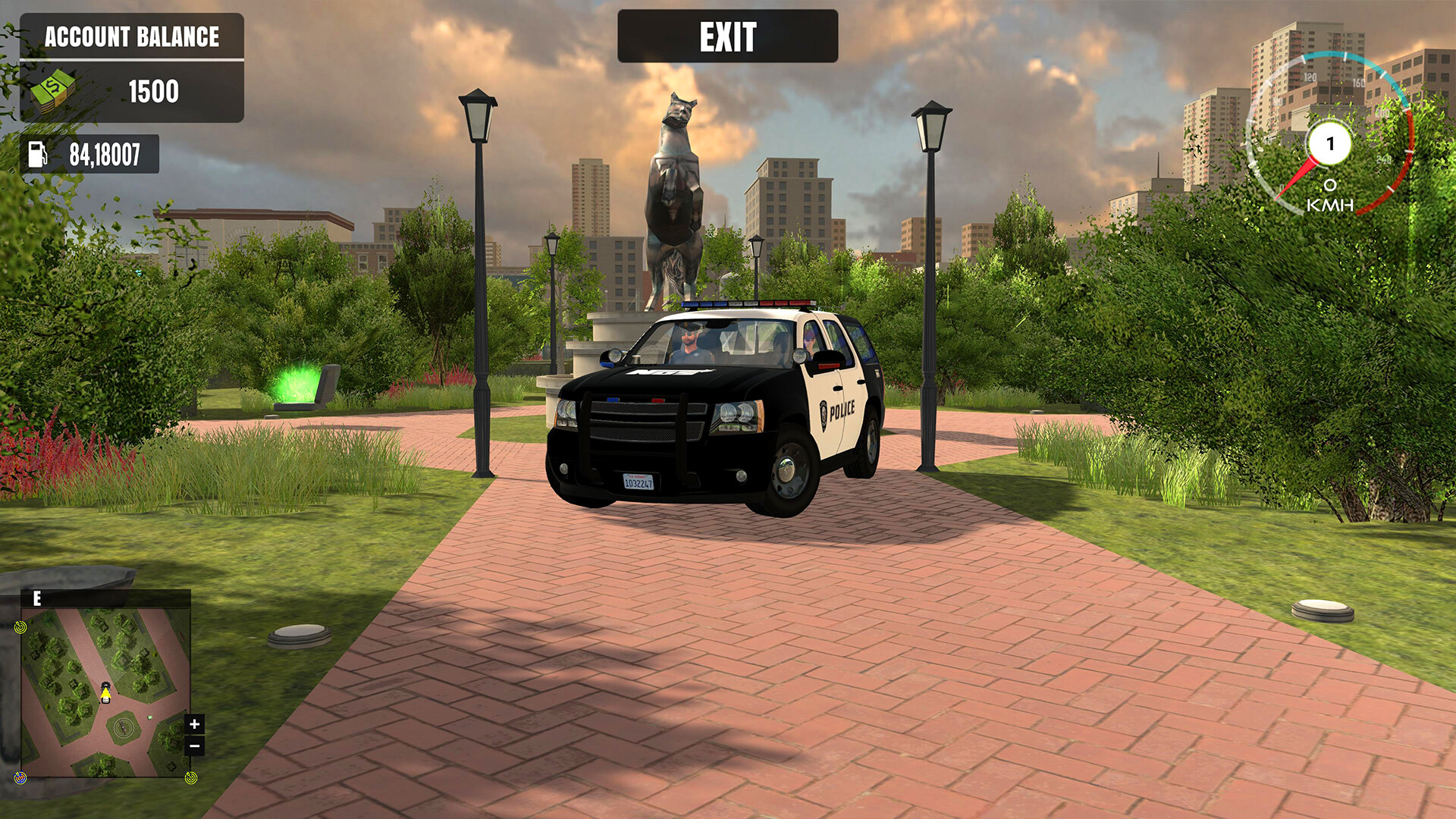 Police Car SUV Simulator Screenshot 1