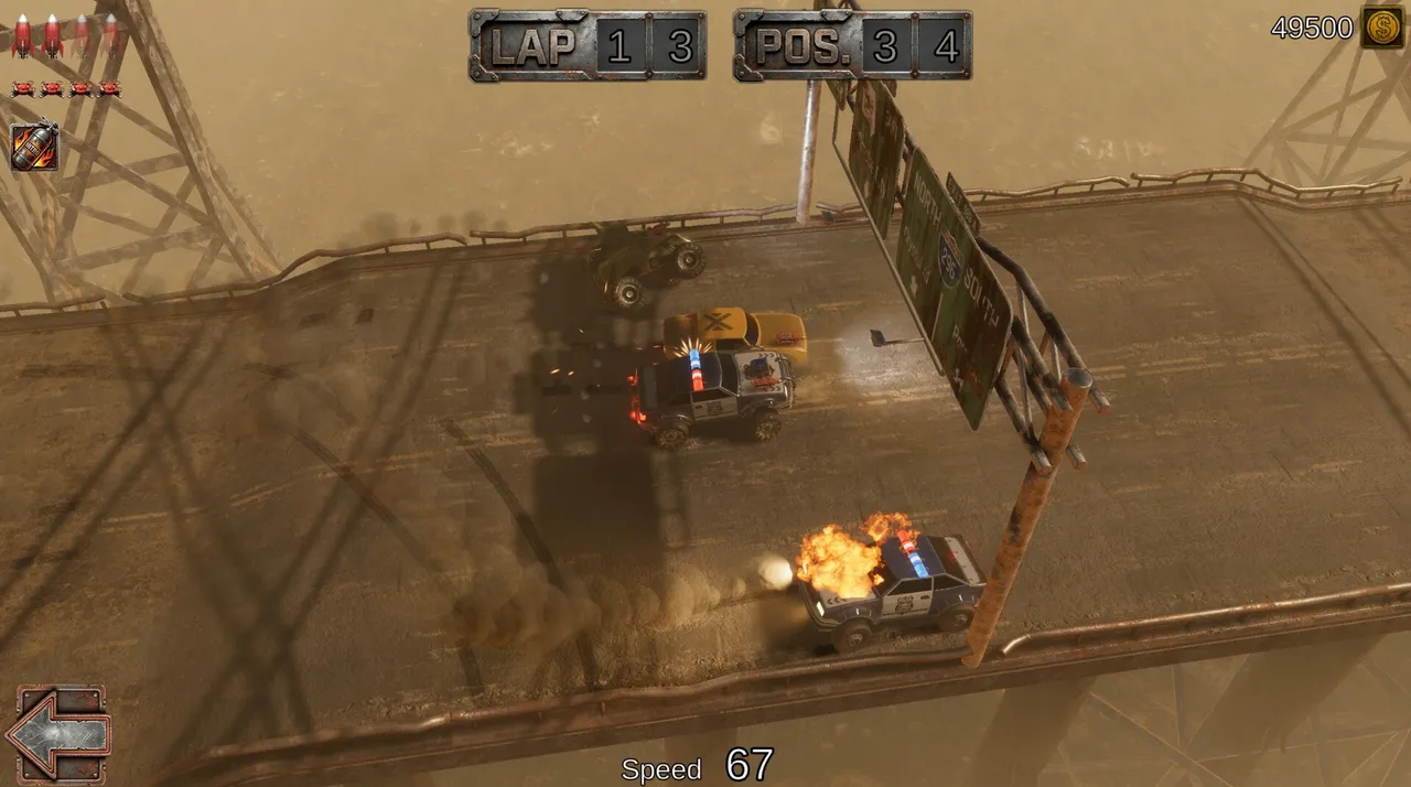 Heavy Metal Racing Screenshot 1