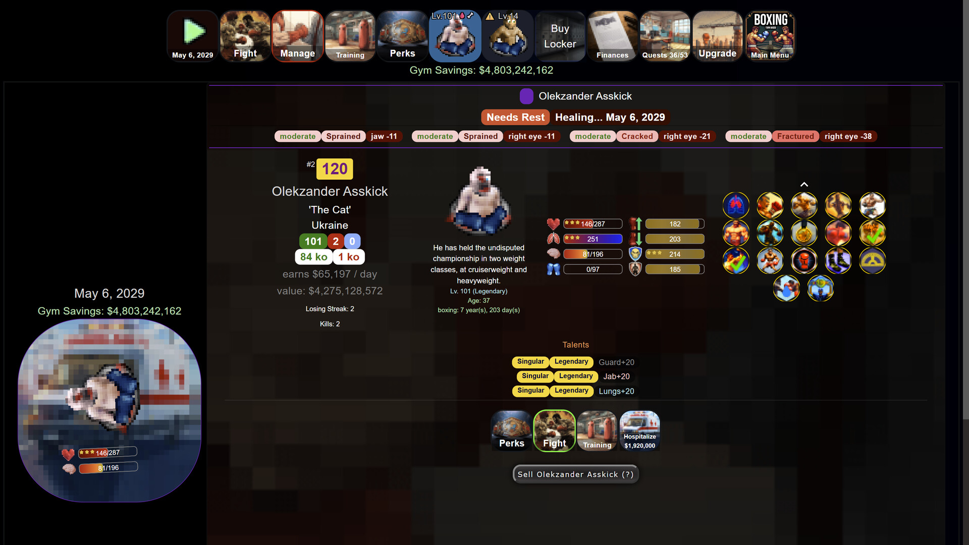 Turn Based Boxing: Tactics - Legends Edition Screenshot 5