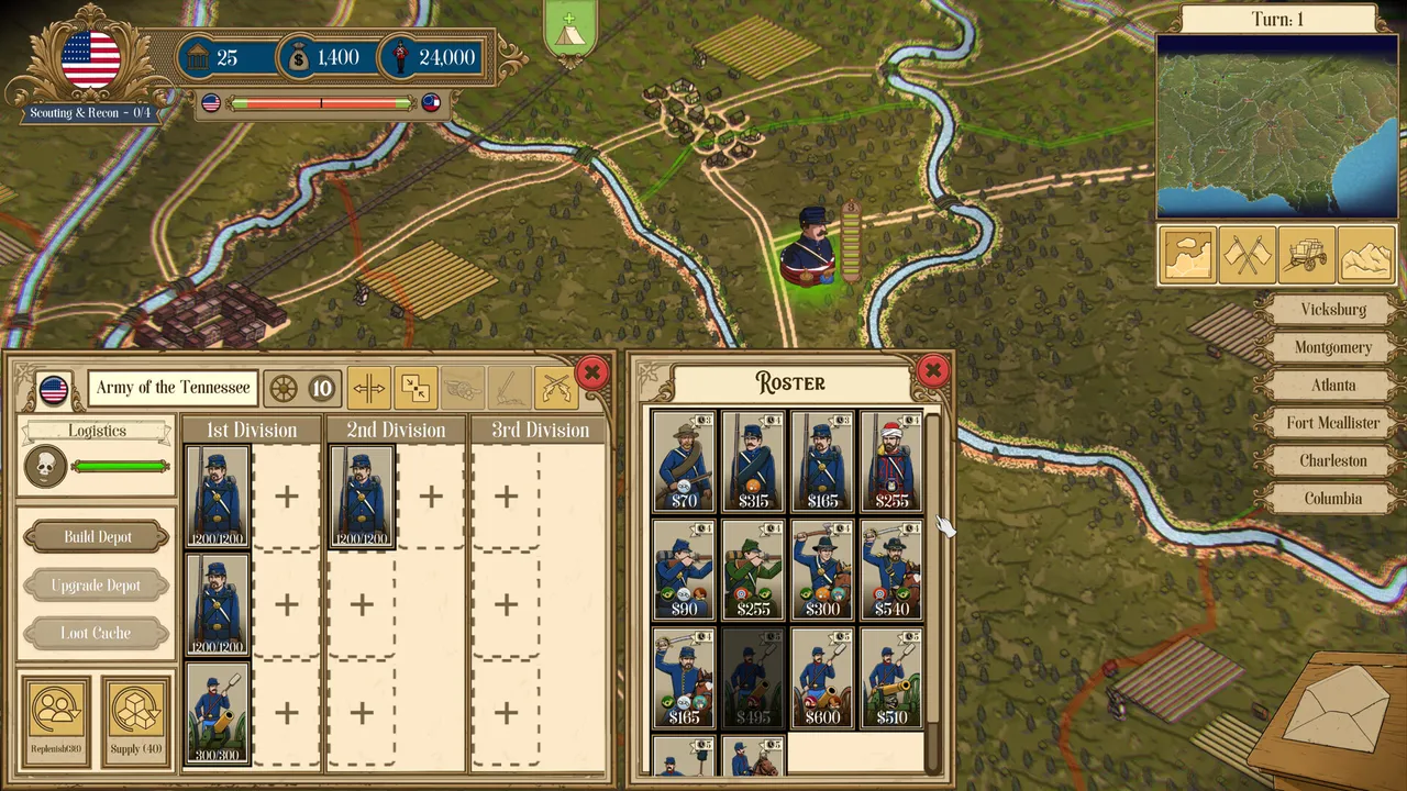 Fire and Maneuver | Expansion: American Civil War Screenshot 7