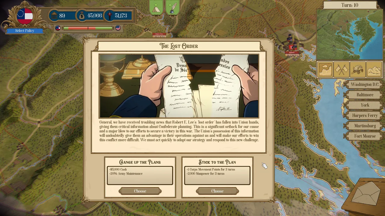 Fire and Maneuver | Expansion: American Civil War Screenshot 4