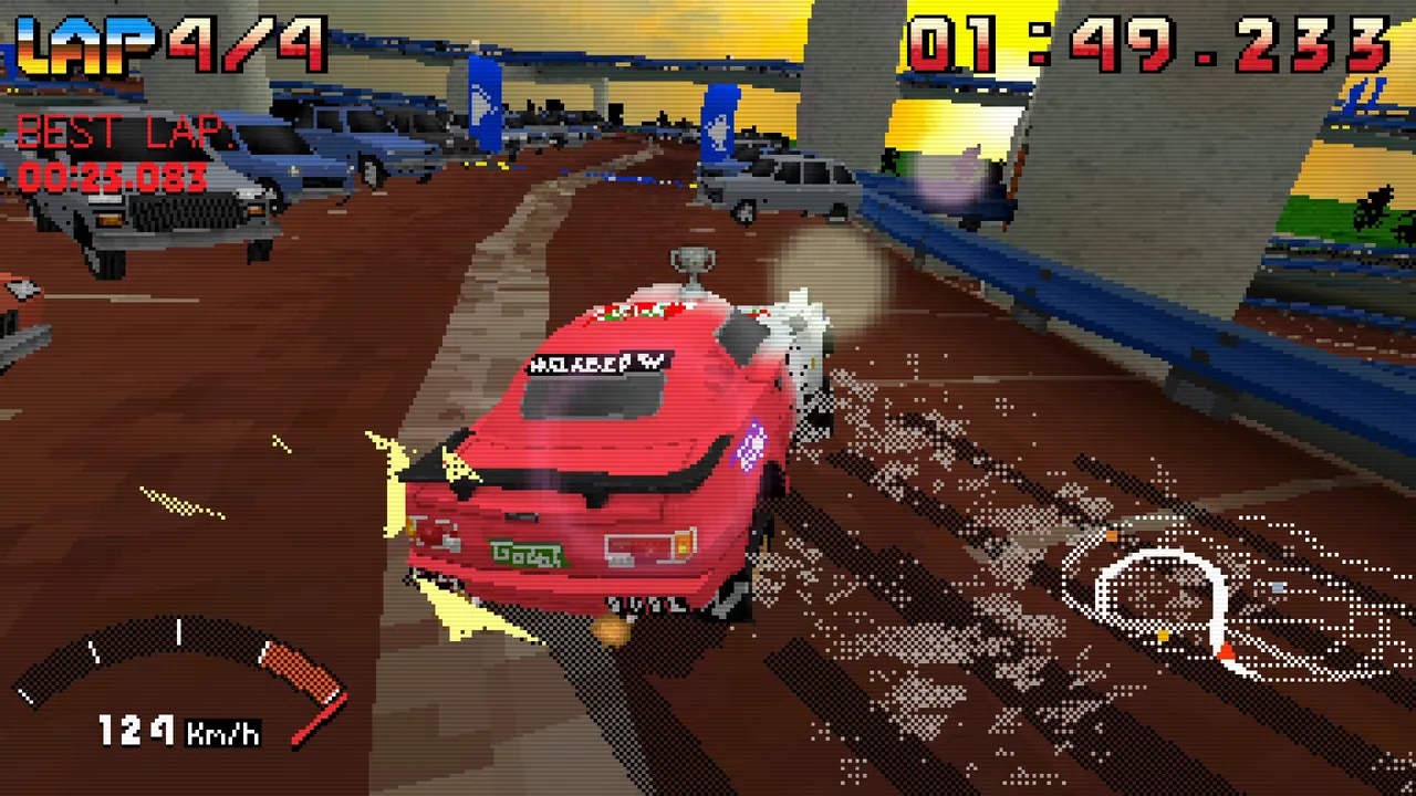 Parking Garage Rally Circuit - European Tour Screenshot 0