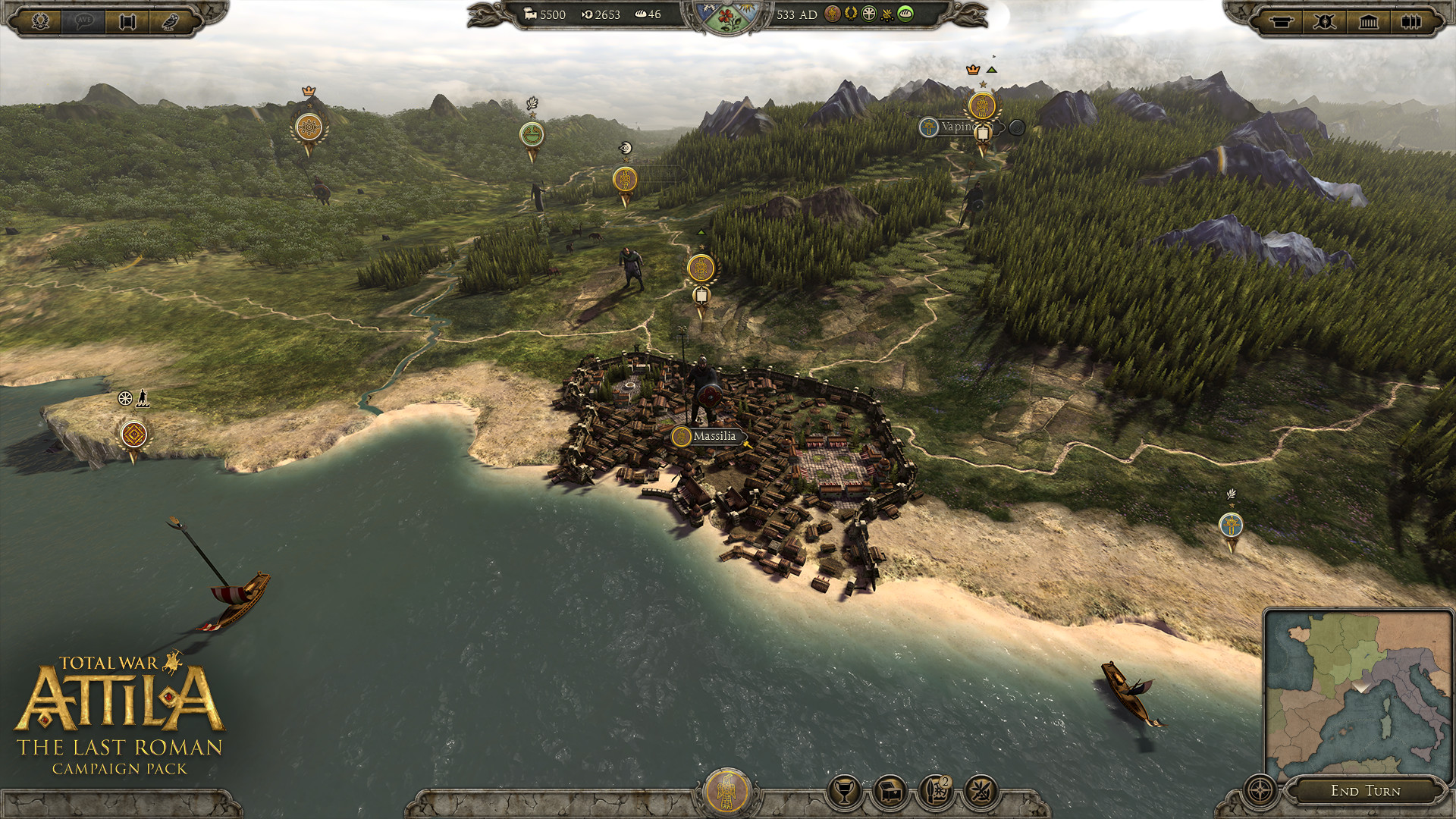 Total War: ATTILA - The Last Roman Campaign Pack Screenshot 3