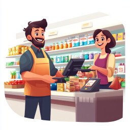 Ten Customers Served icon