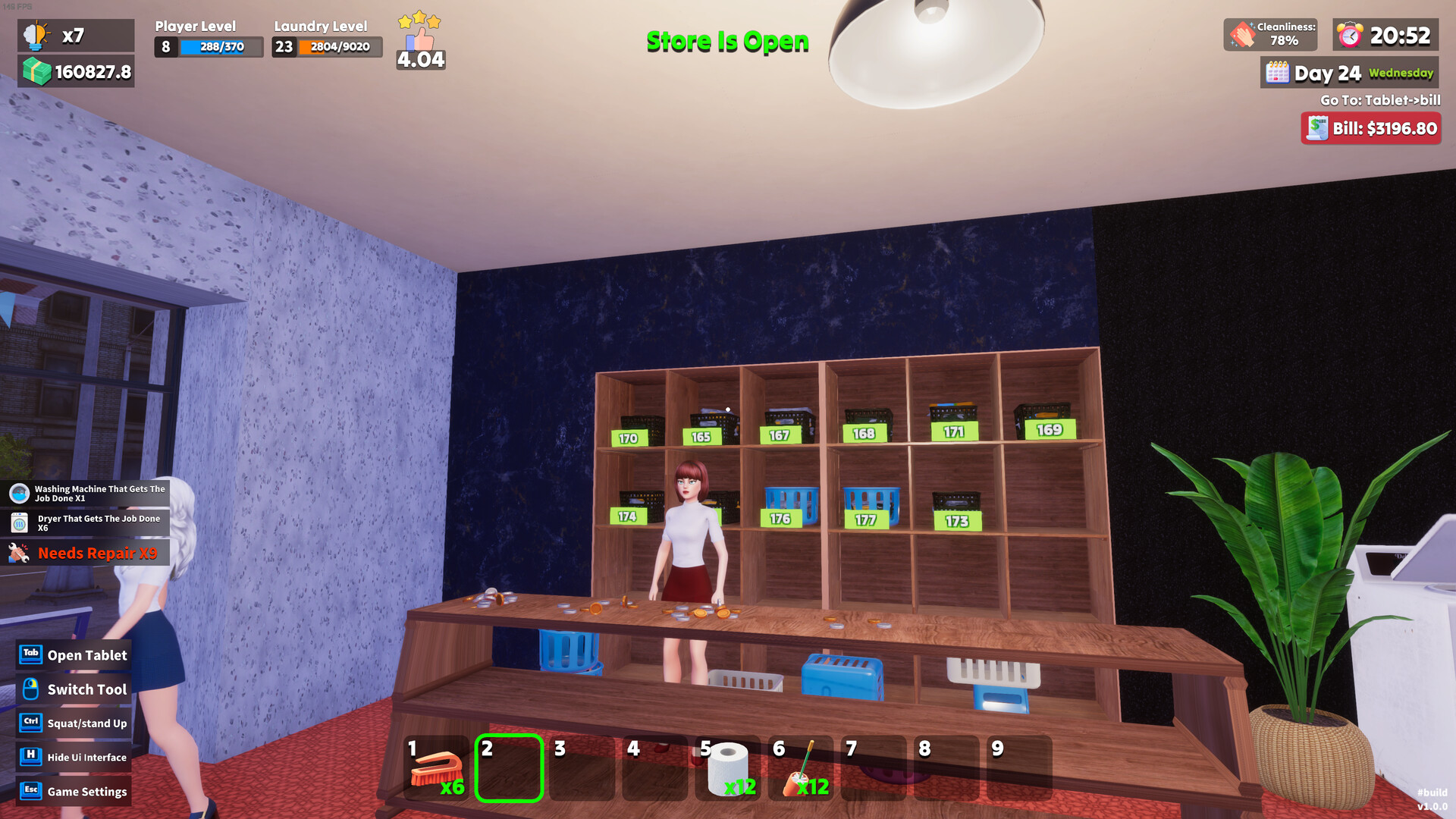 Laundry & Supermarket Simulator Screenshot 5