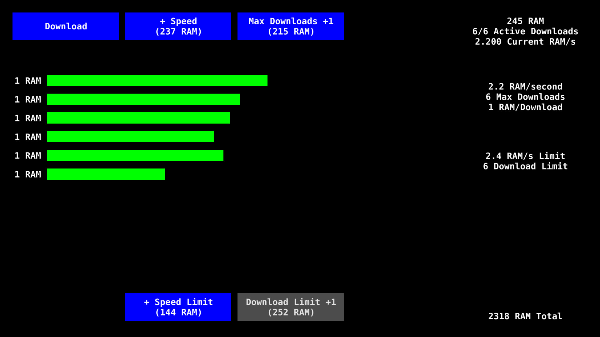 RAM Downloader Screenshot 3