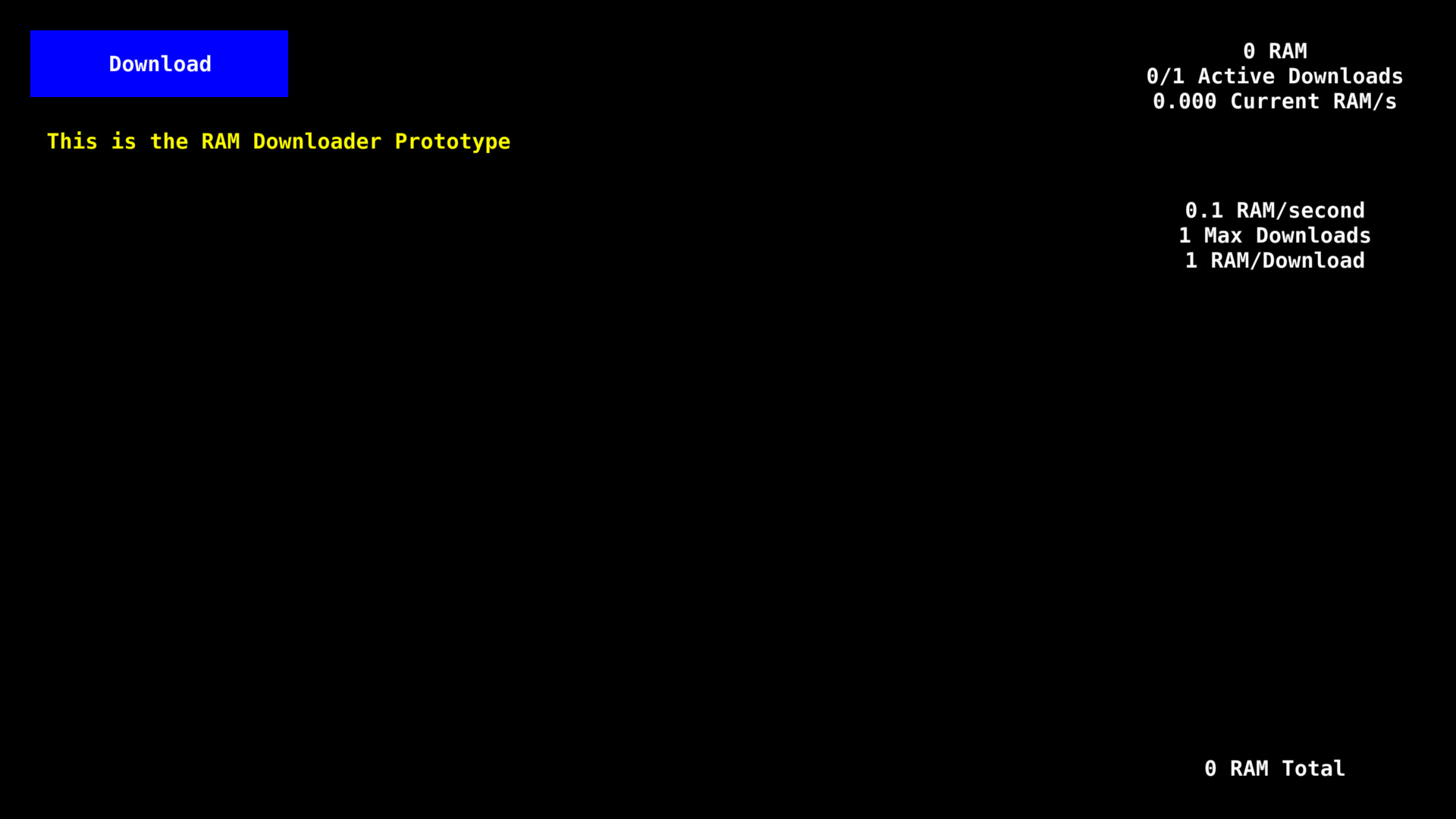 RAM Downloader Screenshot 4
