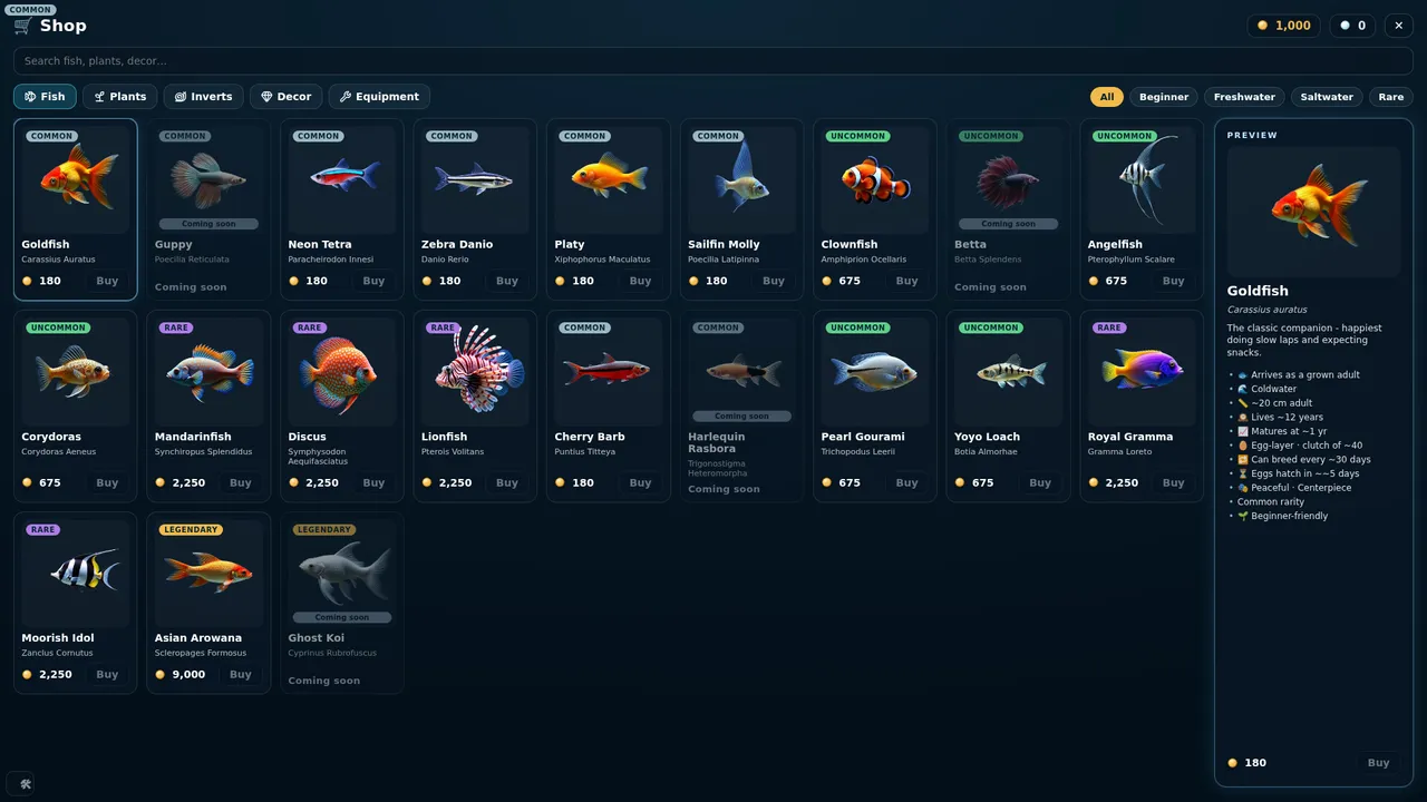 My Beautiful Aquarium Screenshot 3