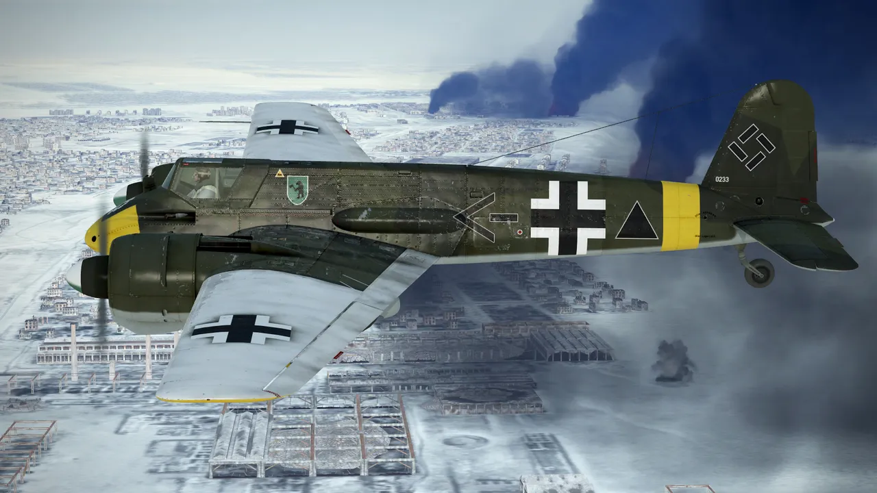 IL-2 Sturmovik: Hs 129 B-2 Collector Plane Screenshot 1