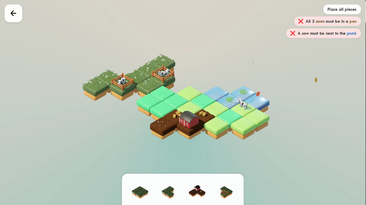 Bocage, a cozy puzzle game Screenshot 1