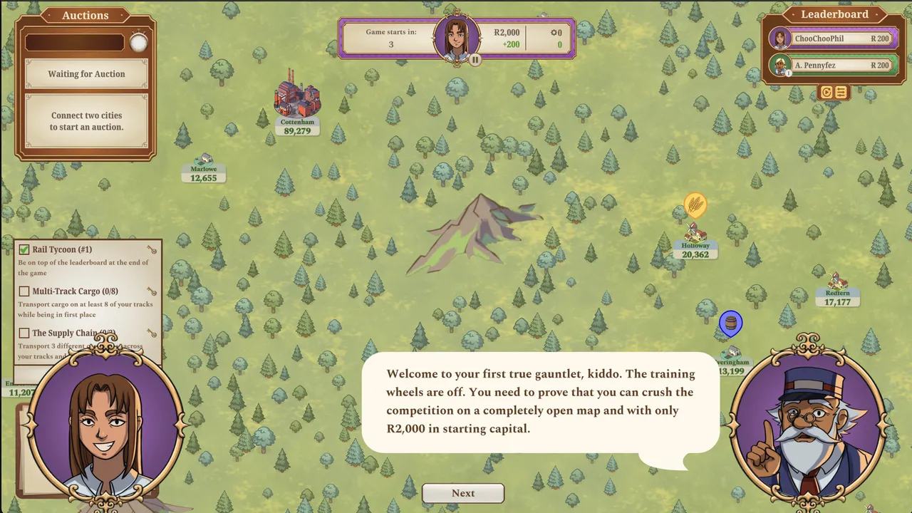 Rail Estate Demo Screenshot 1