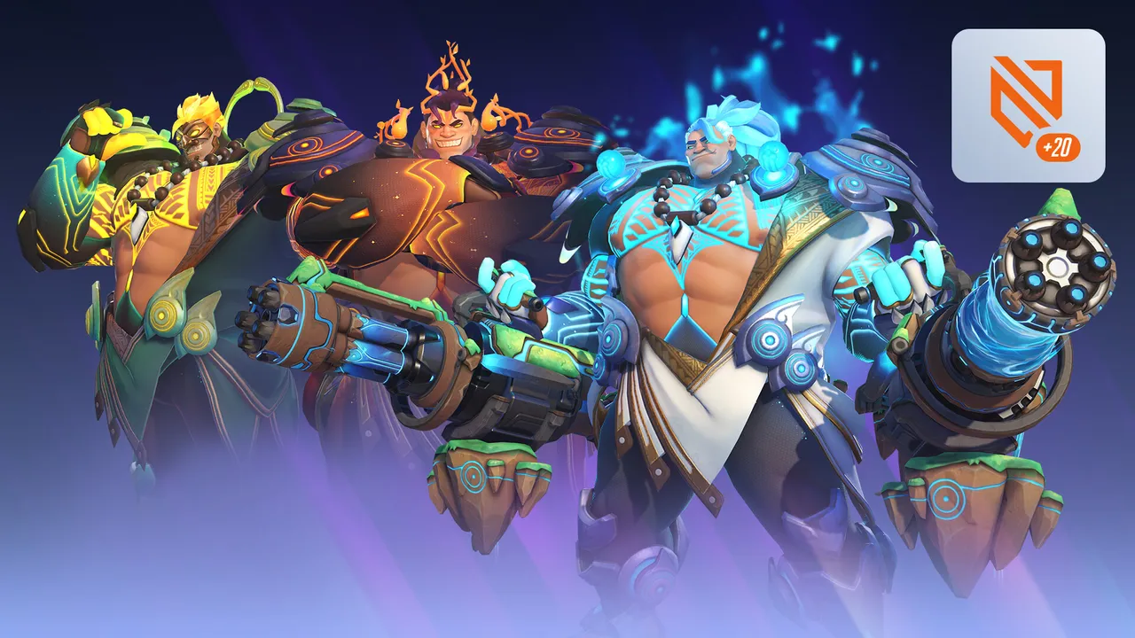 Overwatch®: Mauga Complete Mythic Hero Skin Bundle Screenshot 0