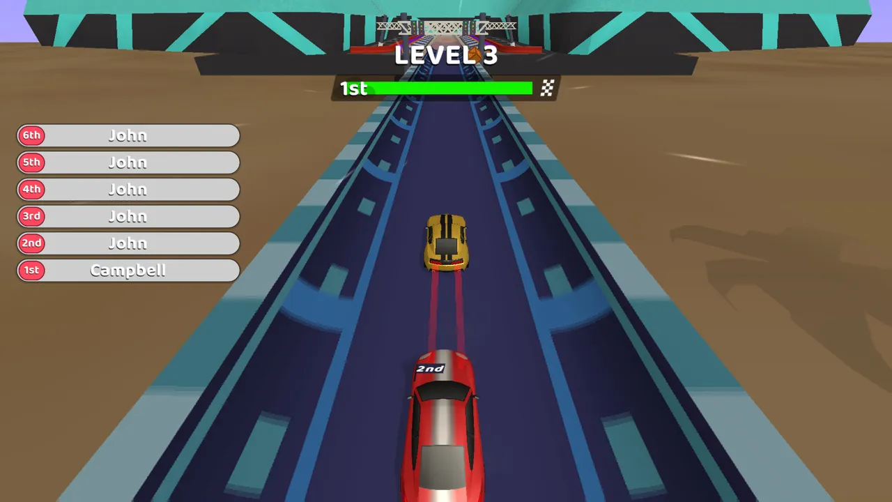 Hyperlane Rally Screenshot 1