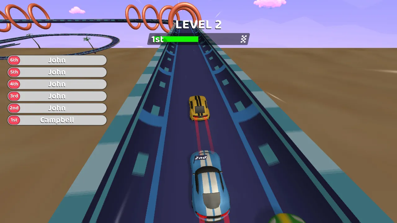 Hyperlane Rally Screenshot 2
