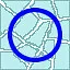 Blue ring icon