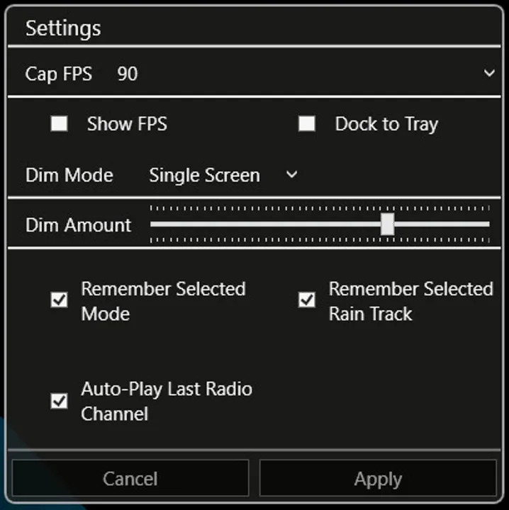 My Little Cloud - Rain and Thunder Sounds Screenshot 4