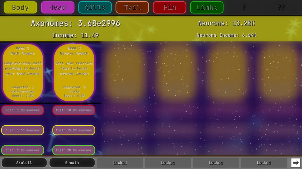 Axomorph Idle Demo Screenshot 7