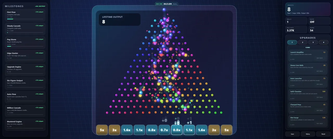 Peg Cascade Screenshot 0
