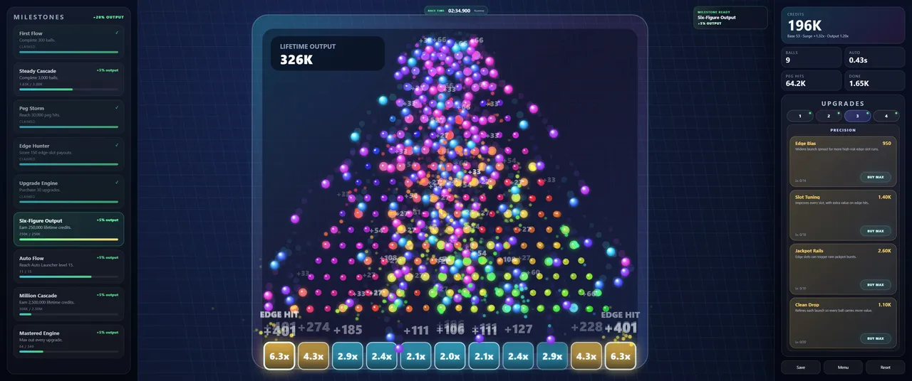 Peg Cascade Screenshot 3