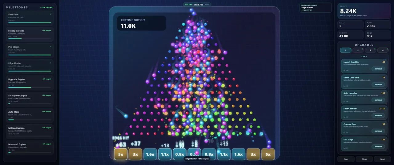 Peg Cascade Screenshot 2