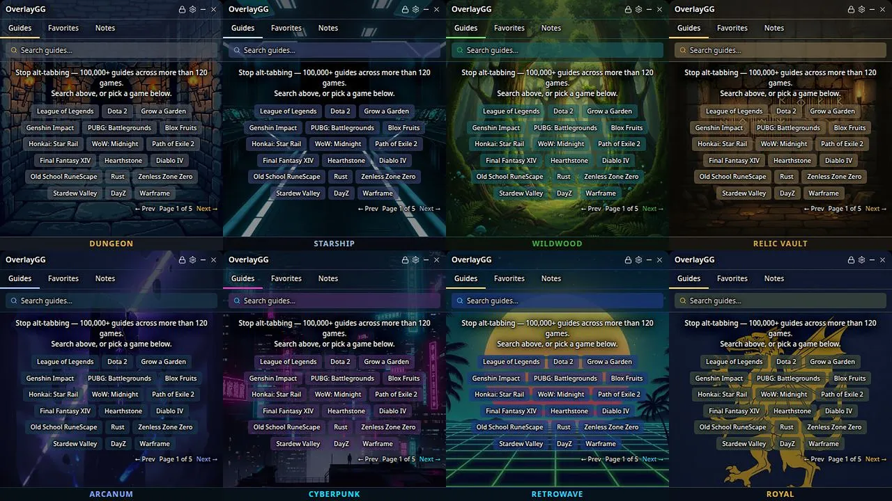 OverlayGG: Game Guide Overlay Screenshot 6
