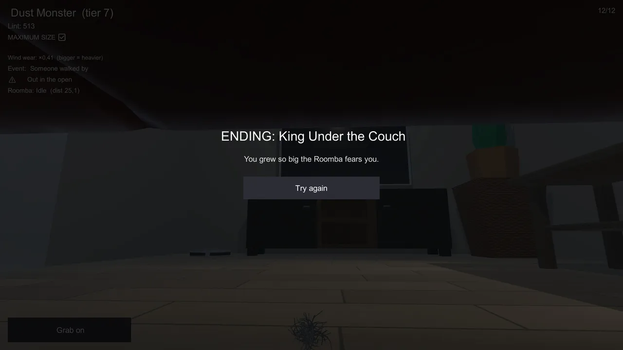 Dust Bunny Simulator Screenshot 3
