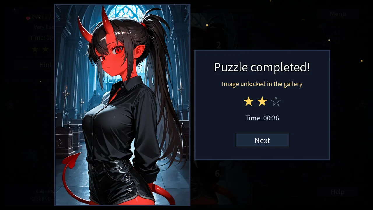 My Succubus Waifu: Hentai Puzzle Screenshot 22