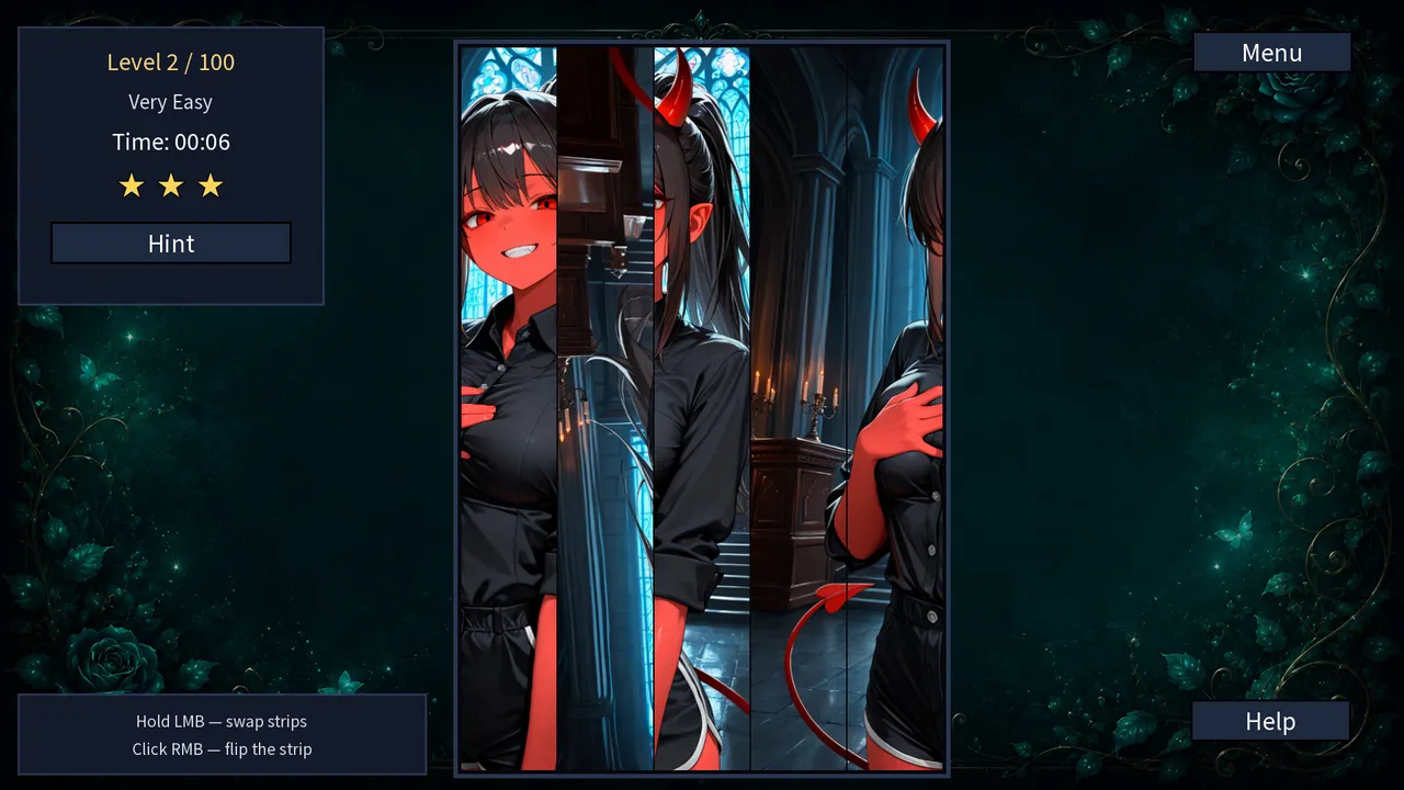 My Succubus Waifu: Hentai Puzzle Screenshot 4