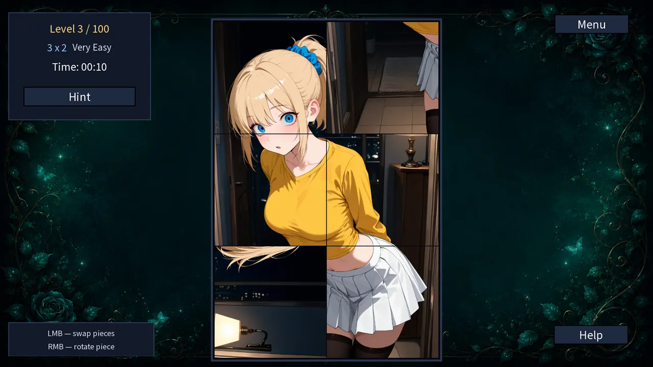 My Hentai Waifu: Puzzle Screenshot 11