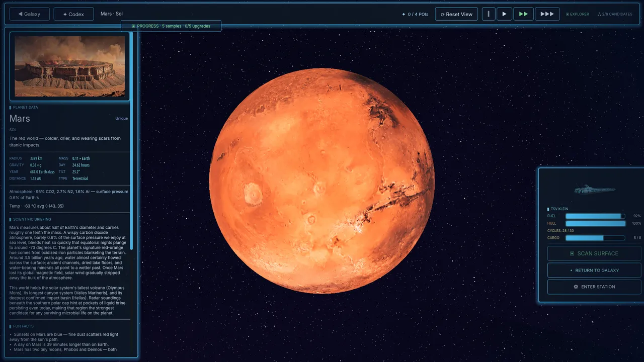 Space Planet Explorer Screenshot 8