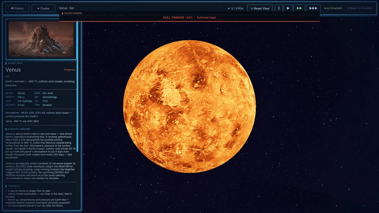 Space Planet Explorer Screenshot 3