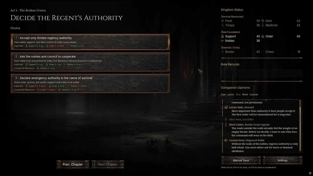 The Broken Crown Screenshot 2
