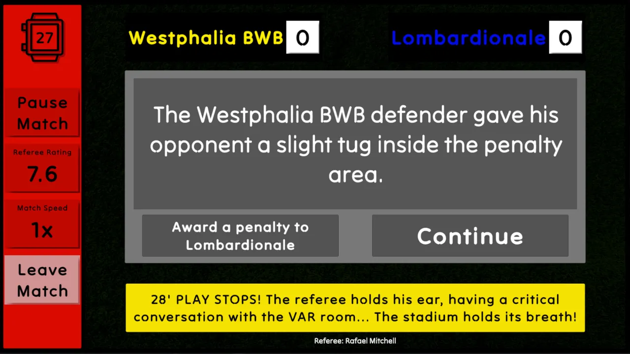 The Referee Committee Screenshot 2