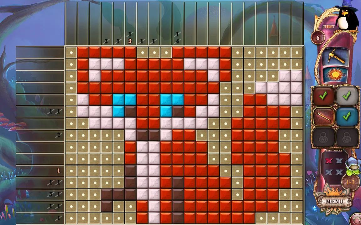 Fantasy Mosaics 26: Fairytale Garden Screenshot 0